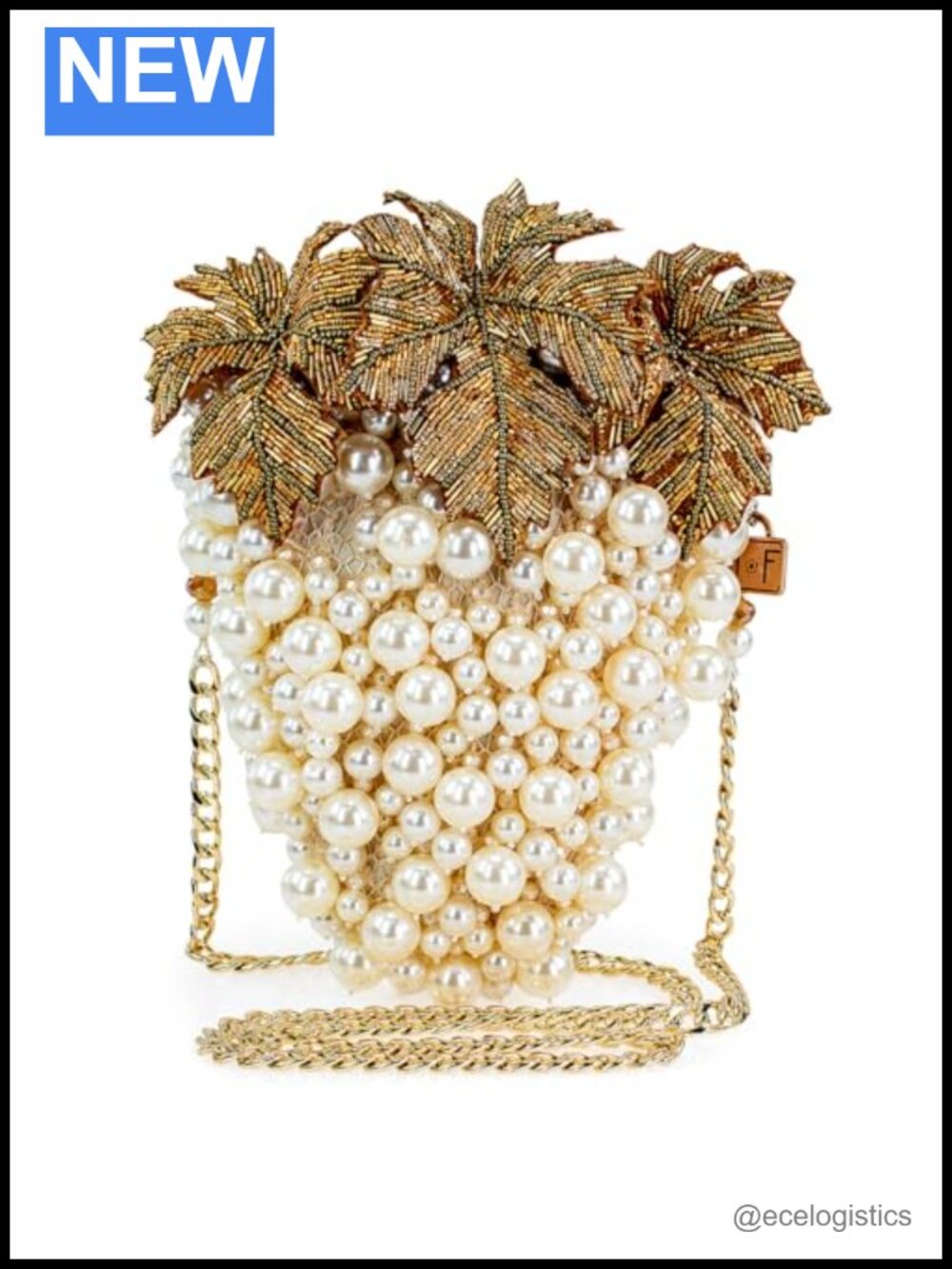 Beaded Crossbody Bag with Phone Holder for Women Evenings Parties